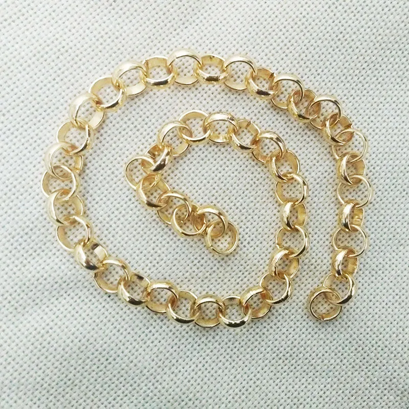 10 метровая звеньевая открытая металлическая кабельная цепь Rolo петля звено