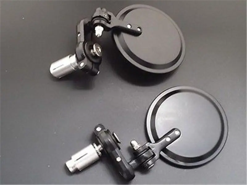 3 &quot7/8&quot руль бар конец выпуклое зеркало Clubman кафе гонщик Винтаж Ретро