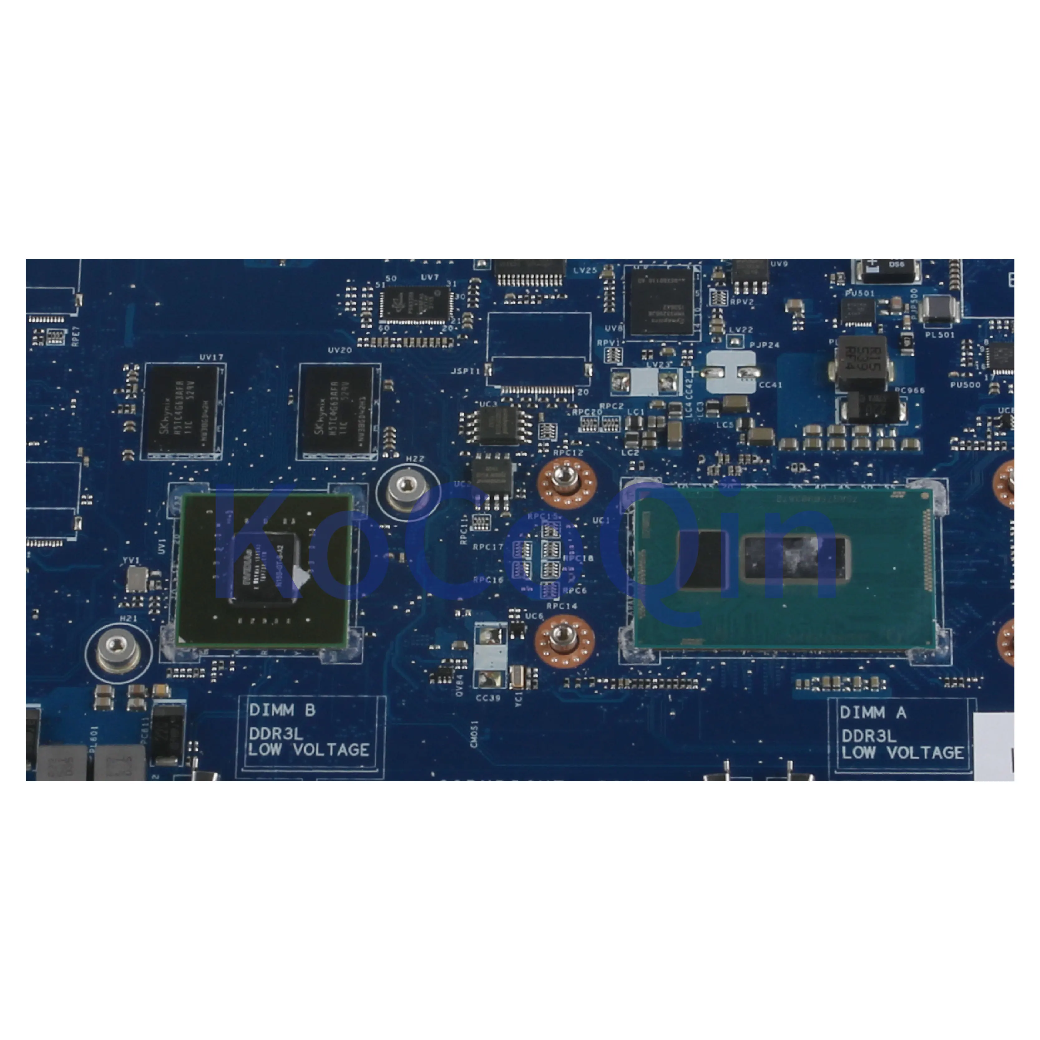 KoCoQin материнская плата для ноутбука DELL Latitude E5550 17-5600U ZAM81 LA-A913P 0dwvyv CN-0DWVYV N15S-GT-S-A2 SR23V cpu материнская плата