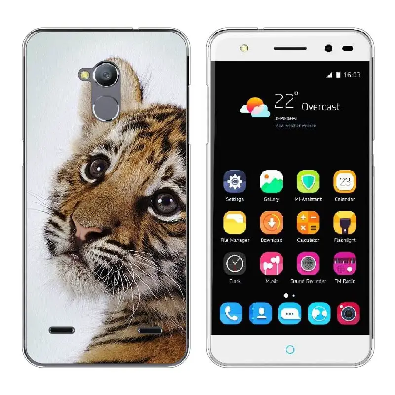 Чехол ZTE лезвие V7 lite чехол Мягкий ТПУ окрашенные силиконовый Lite печать Fundas Conque