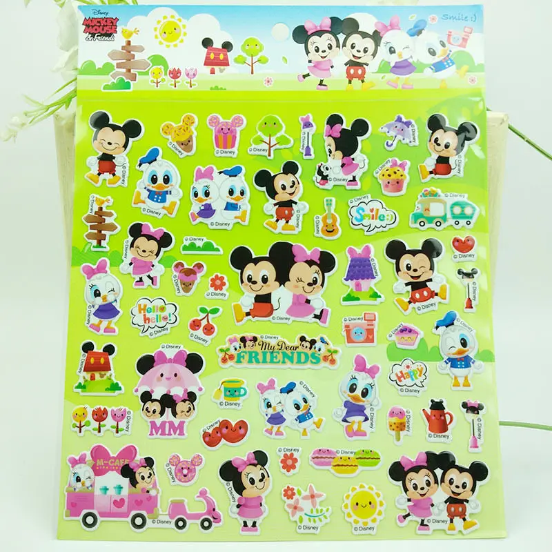 Disney Мультфильм Замороженные Дети DIY стикер декоративная тату-наклейка подарок для мальчиков и девочек косметическая игрушка Эльза Принцесса Кукла аксессуары - Цвет: Розовый
