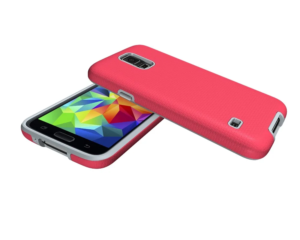 Luxury TPU+PC Hybrid Shockproof Coque For Case Samsung Galaxy S5 Cover i9600 cell phone | Мобильные телефоны и аксессуары