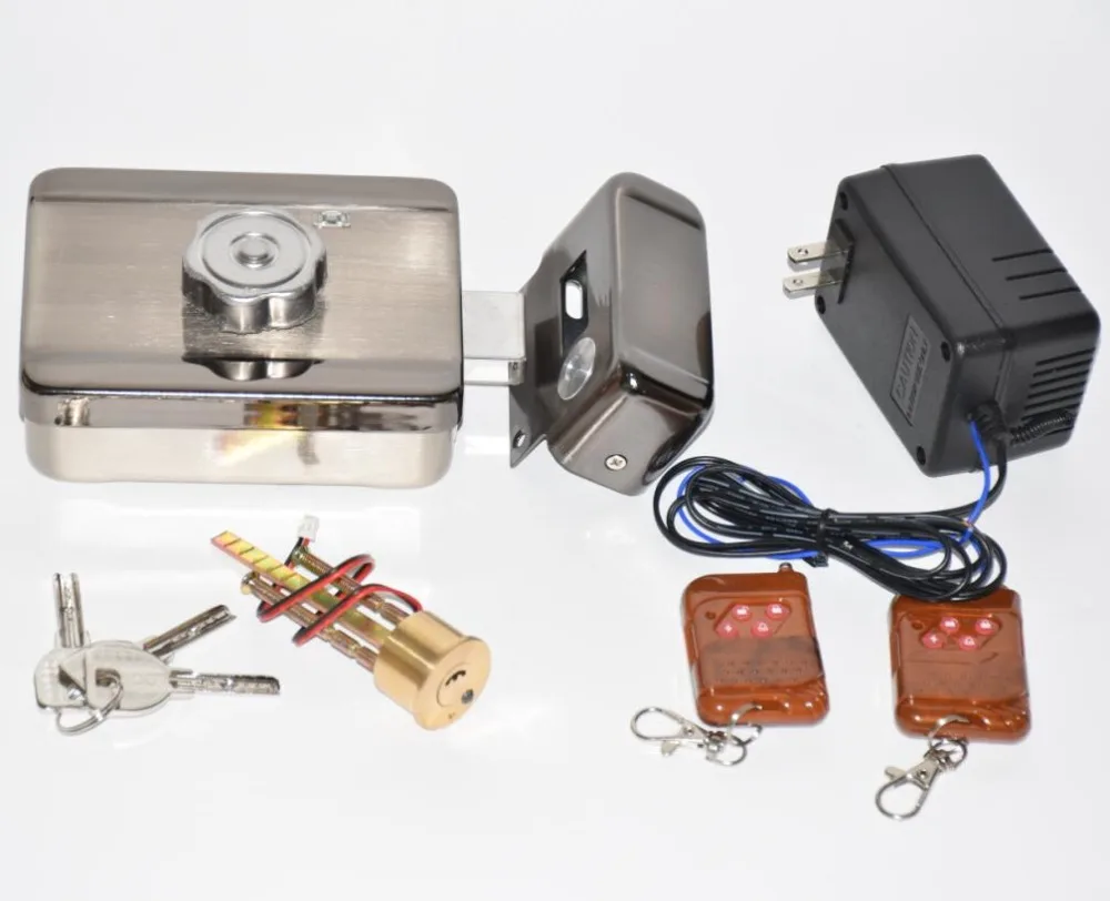 Домофон дверной с RFID управлением и механическим замком 12 в пост. Тока|deadbolt