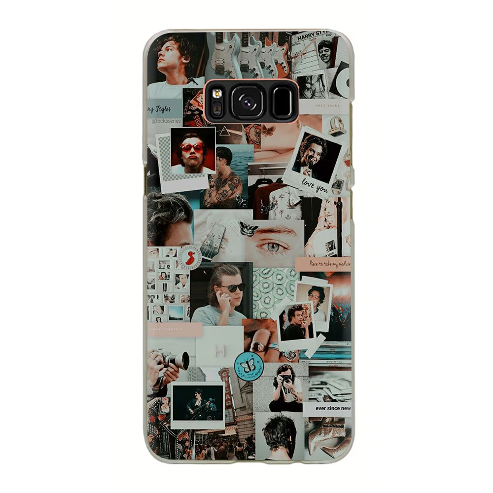 H7 One Direction Harry Styles», Жесткий Чехол для телефона для Samsung Galaxy S6 S7 край S8 S9 S10 плюс S10e M10 M20 M30 M40 Note 8, 9, 10 - Цвет: H7