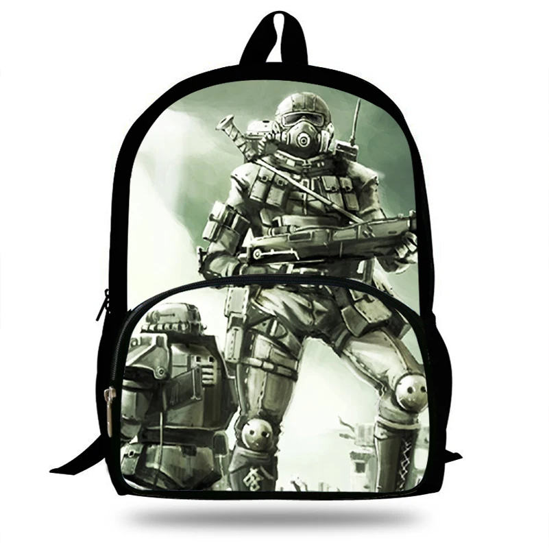 Новое поступление рюкзак Fallout 4 Lumious Mochila повседневный для ноутбука Студенческая