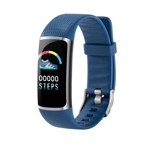 Blue SKMEI для мужчин и женщин Smartwatch Браслет Bluetooth монитор сердечного ритма трекер сна мужские и женские спортивные смарт-браслеты наручные часы B32 - Цвет: Blue
