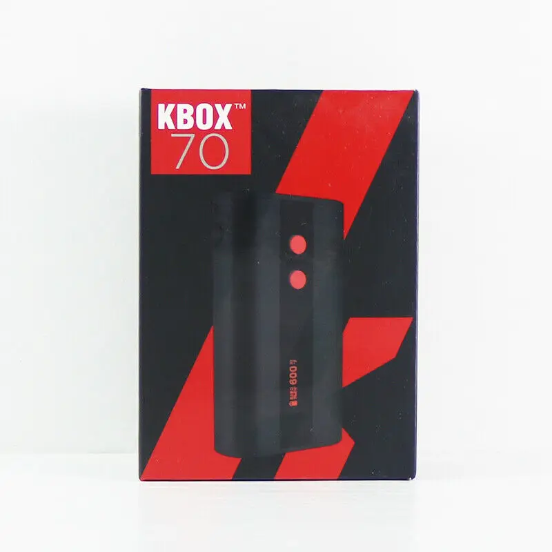 Черный kanger KBOX 70 w 4000 mah контроль температуры boxx mod Vaporr modd подарок|Моды для