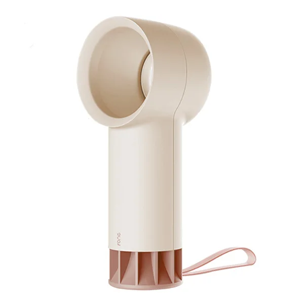 Rice White R1 милые Bladeless Стиль 3 цвета Mini-USB Портативный открытый летний вентилятора охлаждения немой ручной вентилятор 3 Скорость Мини USB Кондиционер - Цвет: Rice White