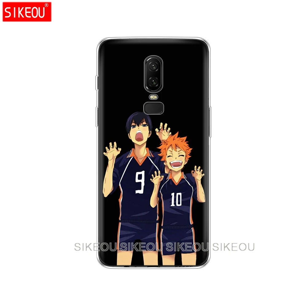 Силиконовый чехол для телефона Oneplus one plus 6 5 т 3 A3000 A5000 кошмарным Хината атаки Аниме