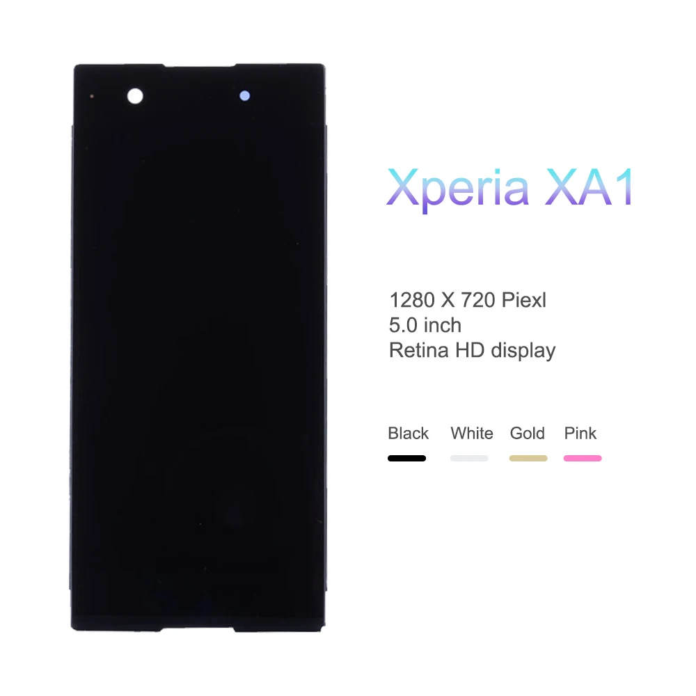 ЖК дисплей 5 0 дюйма для SONY Xperia XA1 сенсорный экран с рамкой G3116 G3121 G3123 G3125 G3112|Экраны