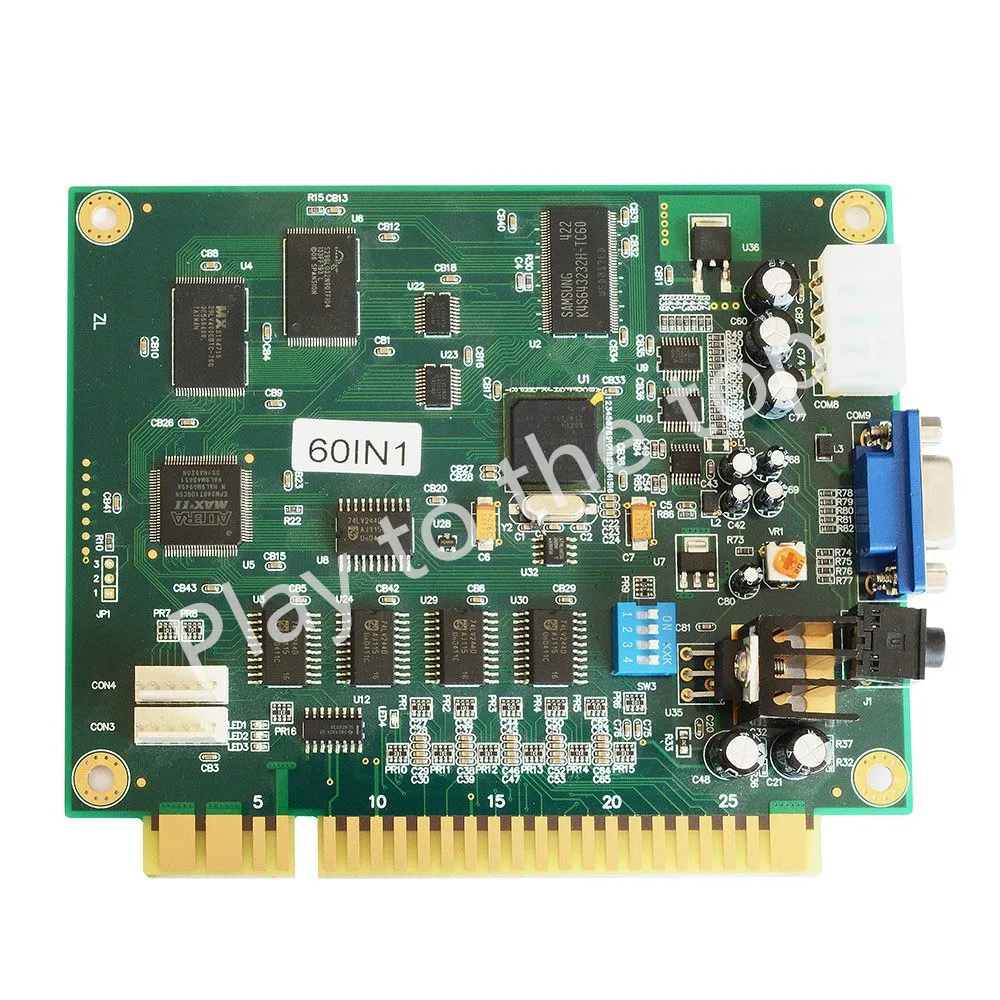 60 в 1 Классический аркадный аппарат печатная плата JAMMA разные игры Pcb для аркадных