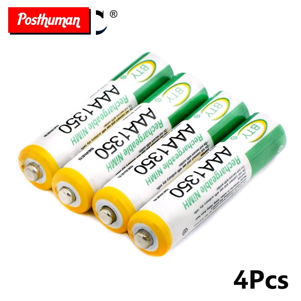 Postuman аккумуляторная батарея HR03 LR03 MN2400 MICRO 24A 24AC 4003 824 1350mAh Ni-MH многоцелевая AAA аккумуляторная батарея
