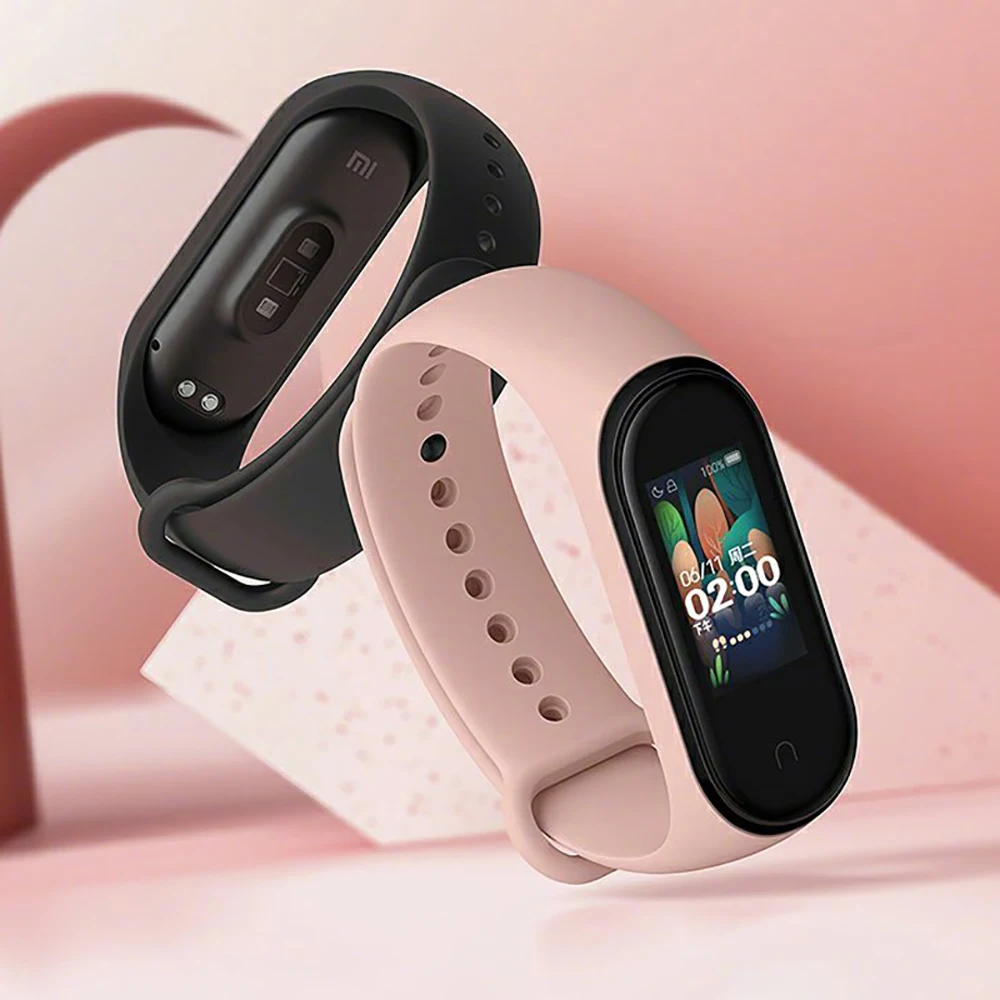Глобальный Xiaomi mi группа 4 цвета Экран браслет сердечного ритма Фитнес новые mi Группа 4 Bluetooth 5,0 50 м плавание mi нг Водонепроницаемый