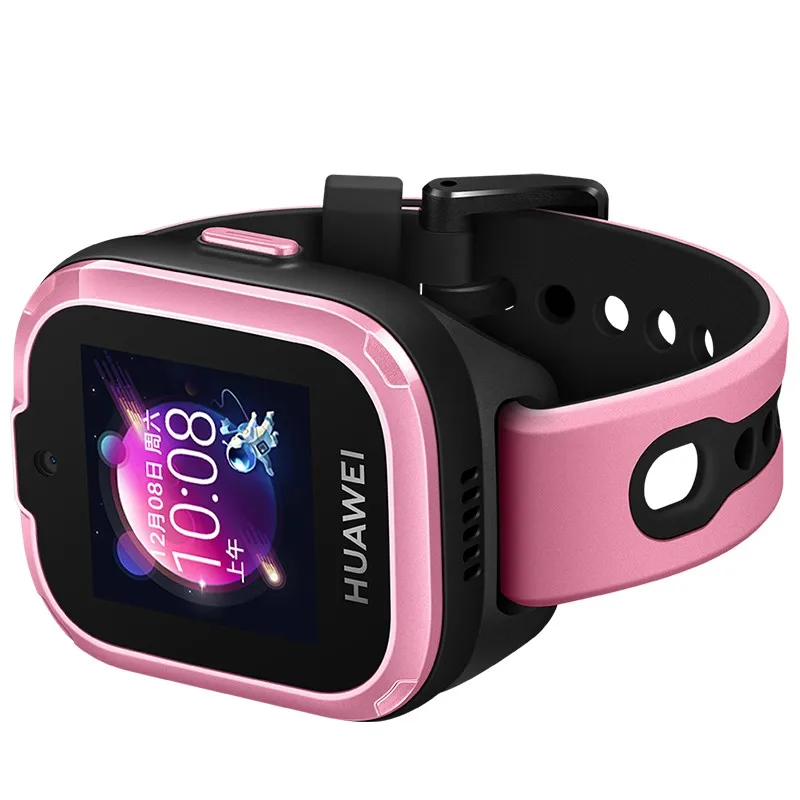 Nebula Pink HUAWEI Детские умные часы 3 с 2G сети WiFi Bluetooth gps 0,3 M камера 1,3 дюймов TFT сенсорный экран SOS Вызов голосовой помощник - Цвет: Nebula Pink