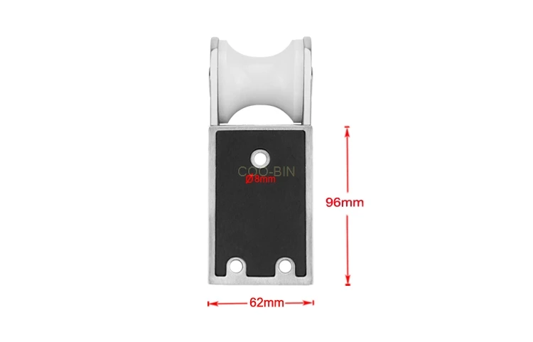 316 нержавеющая сталь морской якорный роульс кронштейн для лодки с резиновыми