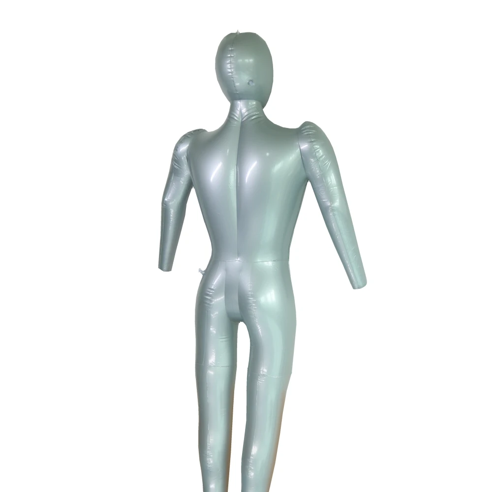 New PVC Man Whole Body With Arm Inflatable Mannequin Fashion Dummy Torso Model Free shipping images - 6