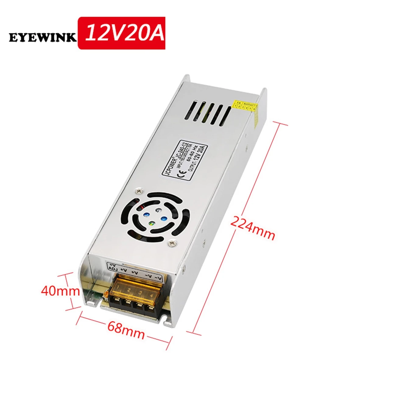 Светодиодный источник питания 12 V Volt 3A 5A 10A 15A 30A DC светодиодный адаптер