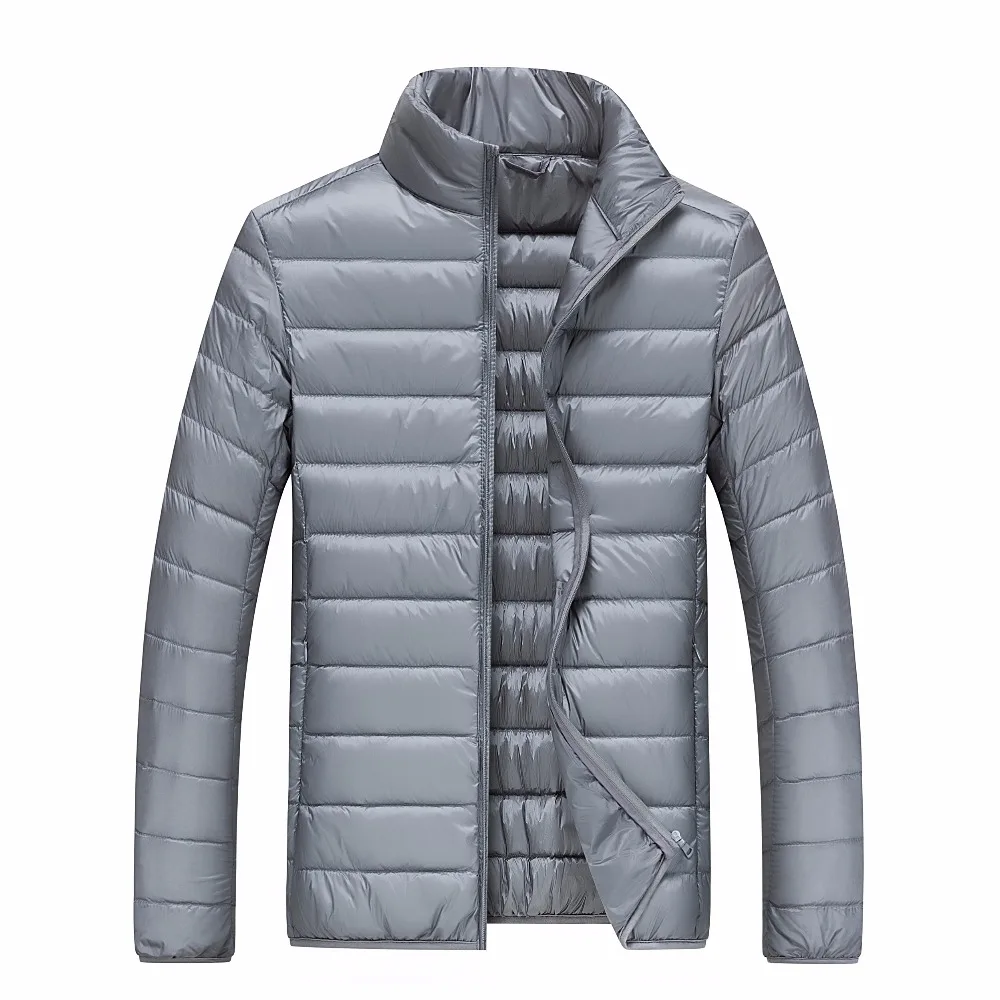 PUZA New Casual Brand White Duck Down Jacket Men Autumn Winter Warm Coat Men's Ultralight Male Windproof Parka | Мужская одежда