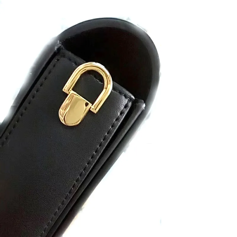 

Gold Strap End Cap Metal Accessory