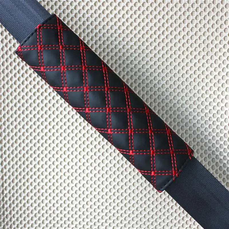 2 шт. ремень безопасности плечевой Крышка накладки для ремней защиты детей чехлы