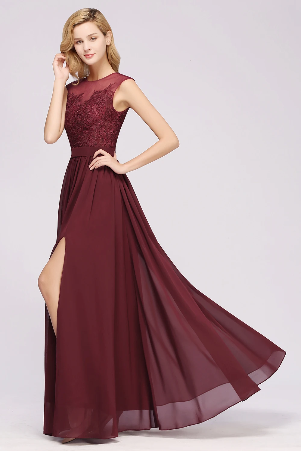 Robe demoiselle d'honneur сексуальное розовое кружевное платье подружки невесты с