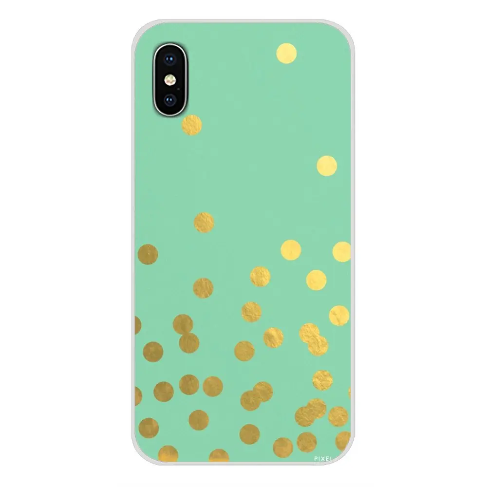 Pro Kawaii золотые конфетти точки обои для сотового телефона Чехлы Motorola Moto X4 E4 E5 G5 G5S G6 Z
