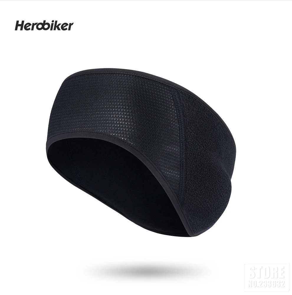 HEROBIKER, мотоциклетная маска, капюшон, пот, дышащая, черная, теплая маска, для улицы, для верховой езды, защитный капюшон, шлем, шапка s, повязка на голову
