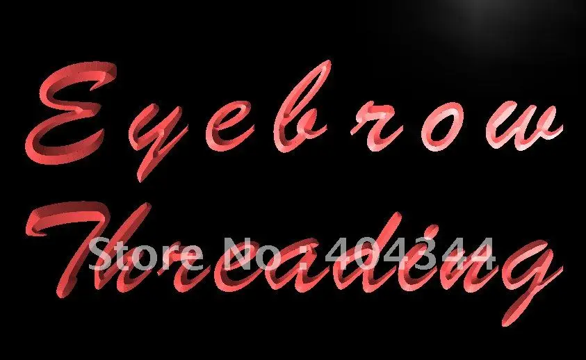 

LK117- Eyebrow Threading Beauty Salon LED Neon Light Sign