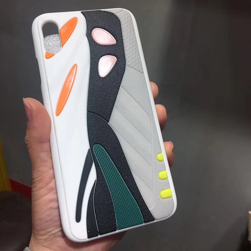 Роскошные брендовые белые кроссовки 700 Yeezys Boost чехол для телефона iPhone 7 8 Plus X XS XR MAX