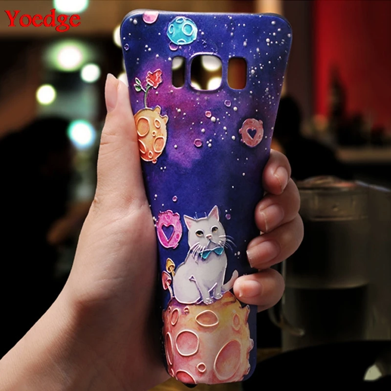 3D рельеф Камера чехол для samsung Galaxy S10 S10E S8 S9 S7 край M20 M10 J4 J6 плюс A9 A8 A7 Note 8 9 A30 A50 A70 TPU Защитный чехол
