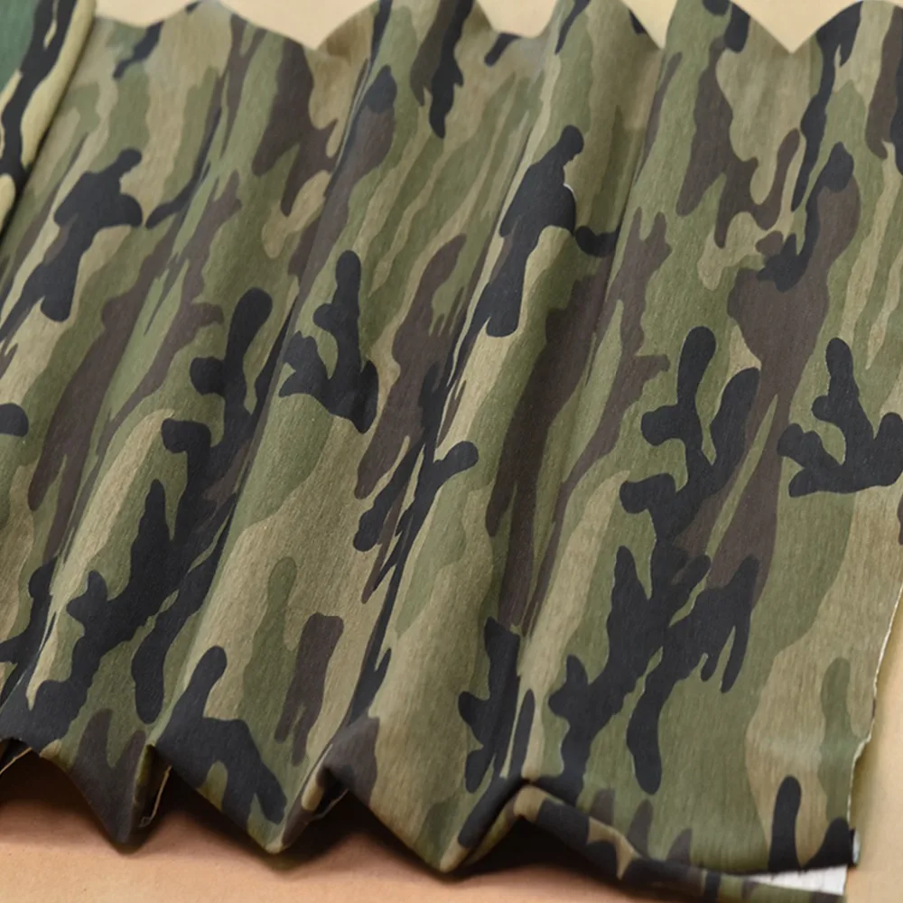 2018 хлопковая ткань с камуфляжным принтом Лоскутные материалы для шитья штаны