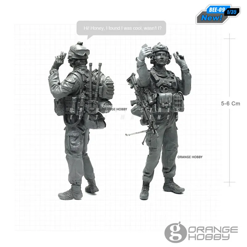 OHS YuFanModel 1/35 BEE-01-16 серия BEE Современная армейская сборка США Военные полимерные миниатюры Модели Строительные наборы oh