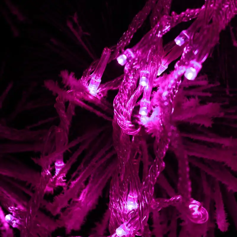 Открытый Водопад LED Рождество Строка Фея Занавес Огни Мерцают Праздник Свадьба