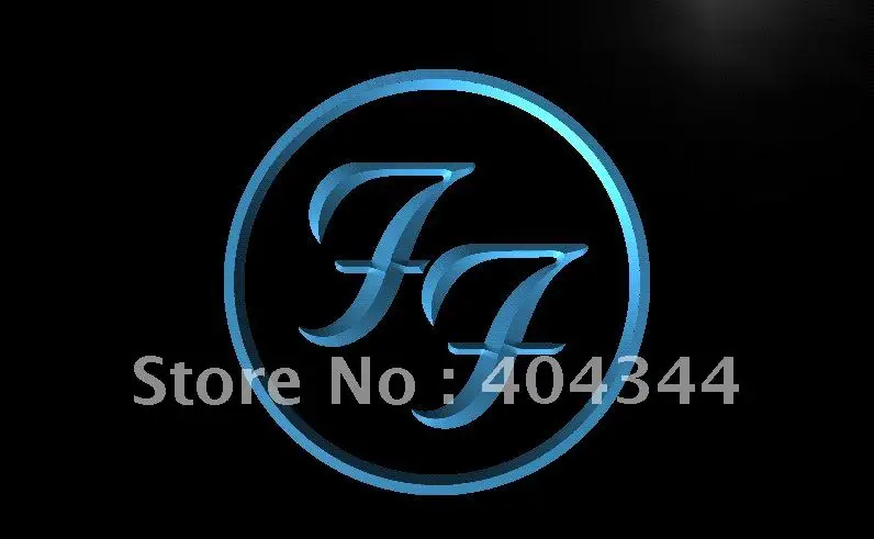 

LF031- Foo Fighter Rock n Roll панк бар световой знак домашний декор ремесла