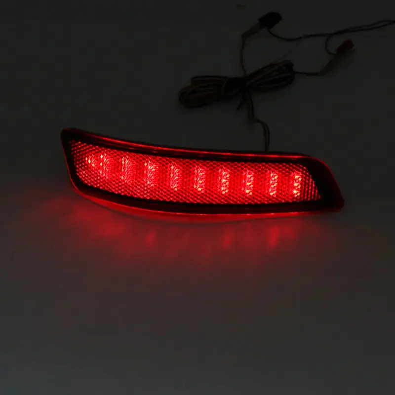 2 шт. отражатель бампера светодиодный задний фонарь заднего торможения