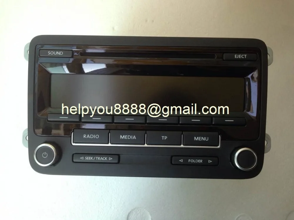 Совершенно новый Delph PN 28364608 однодисковый радиоприемник 1K0 035 186 AN с кодом для Volkswagen