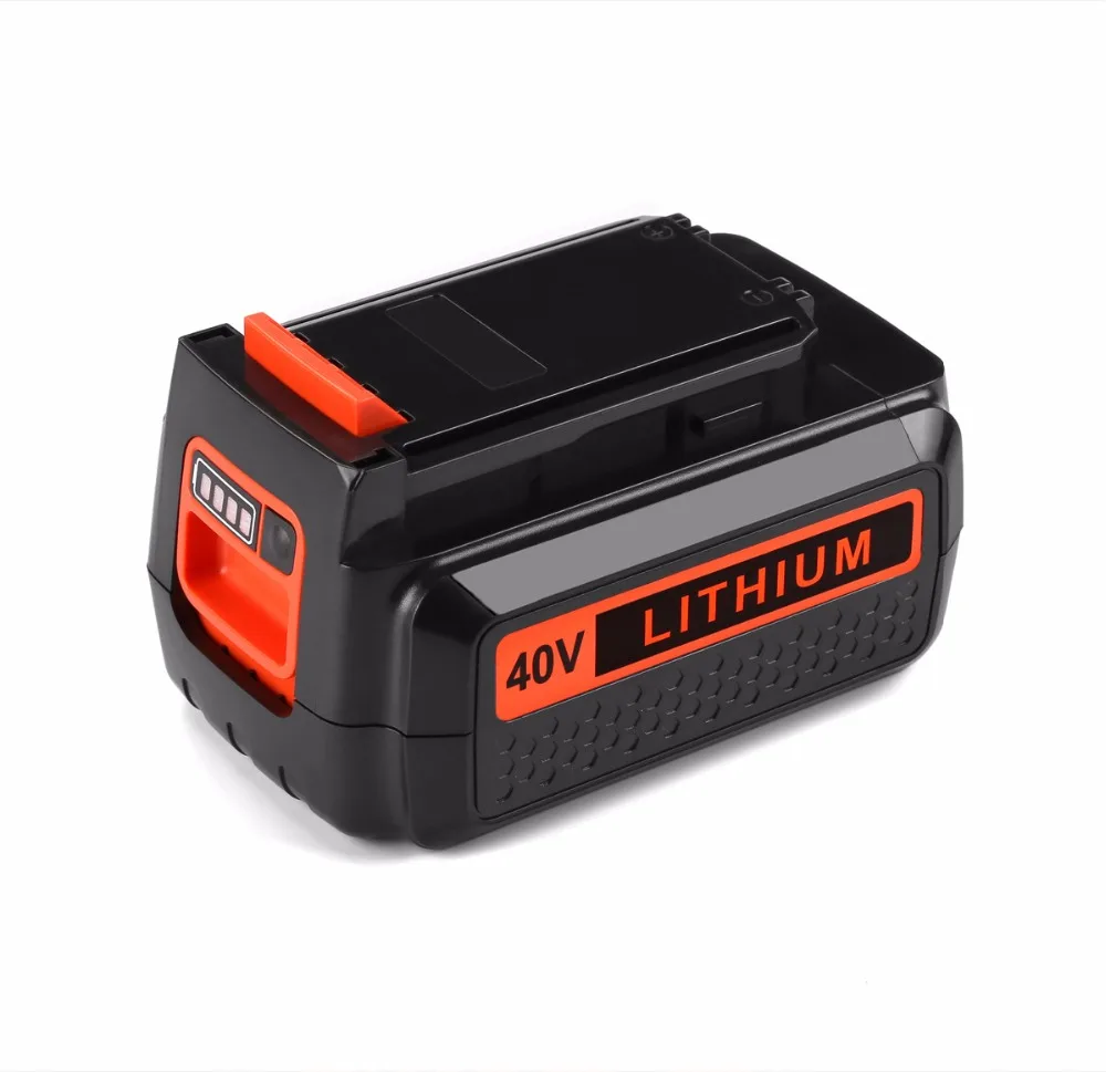 Для Black & Decker 40V 2000mAh литий ионная аккумуляторная батарея LBXR36 BL2036 LBX2040 LST136 LST420 LST220|for