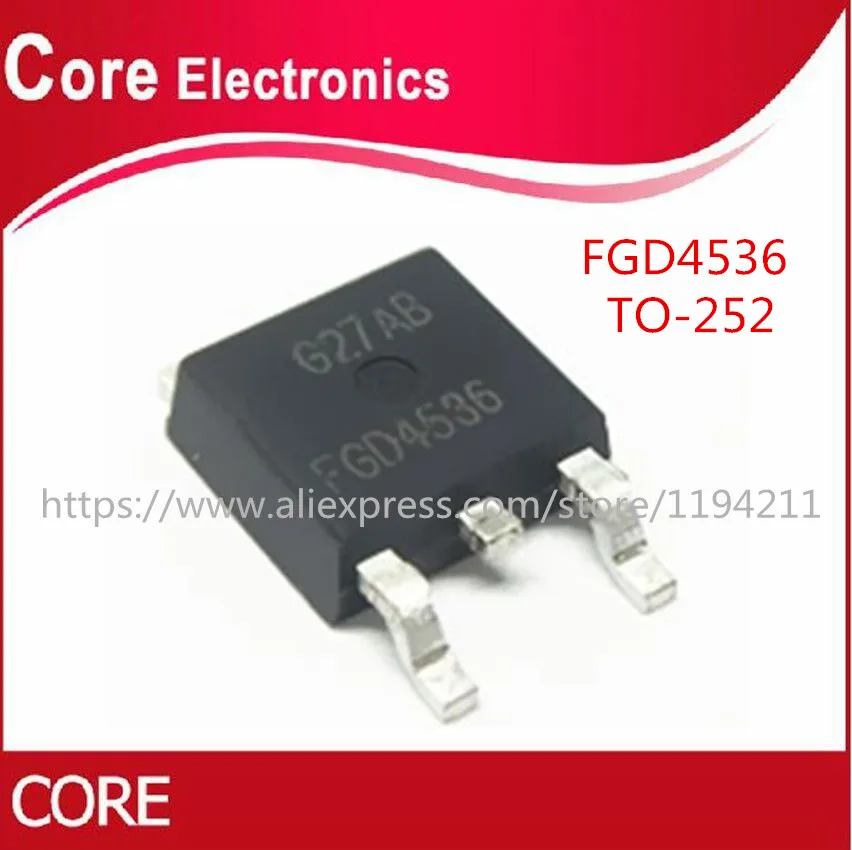 50 шт./лот FGD4536TM FGD4536 с изолированным затвором (IGBT) 252 Новый|Интегральные схемы| |