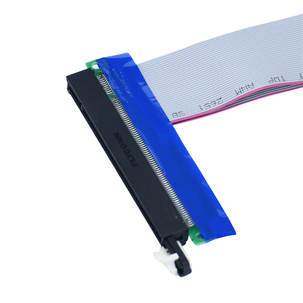 Надежный Удлинительный кабель PCI-E Express Прямая поставка гибкая лента 4-16x