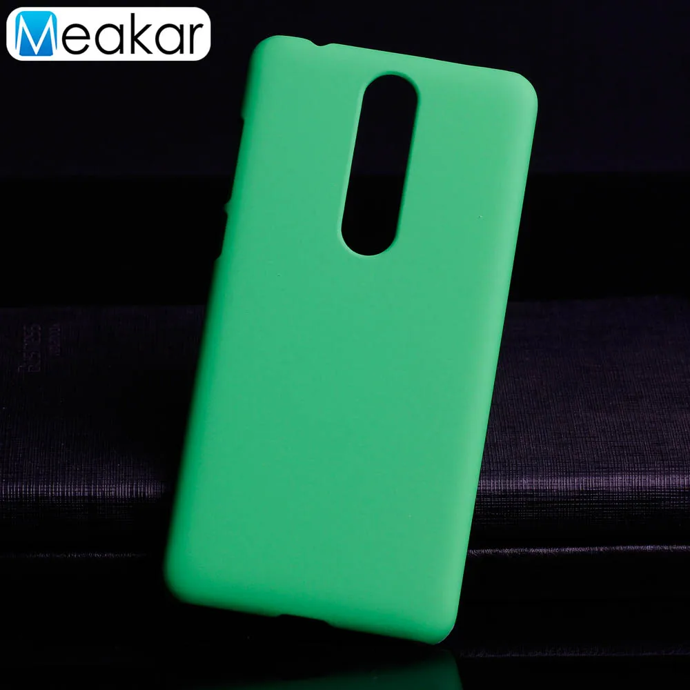 Матовая Пластик Coque 6.0For Nokia X3 чехол для Nokia X3 3,1 плюс телефона чехол-лента на заднюю панель - Цвет: Green