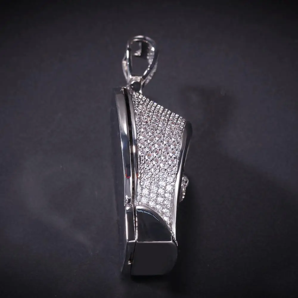 Микро-закрепка AAA кубический цирконий сверкающий мультяшный Мрачный Жнец