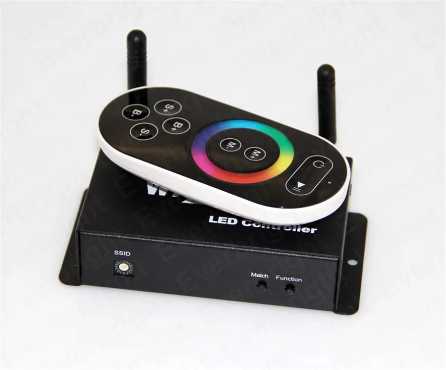 Светодиодный Wifi диммер RGB контроллер беспроводной RF сенсорный пульт Android или IOS