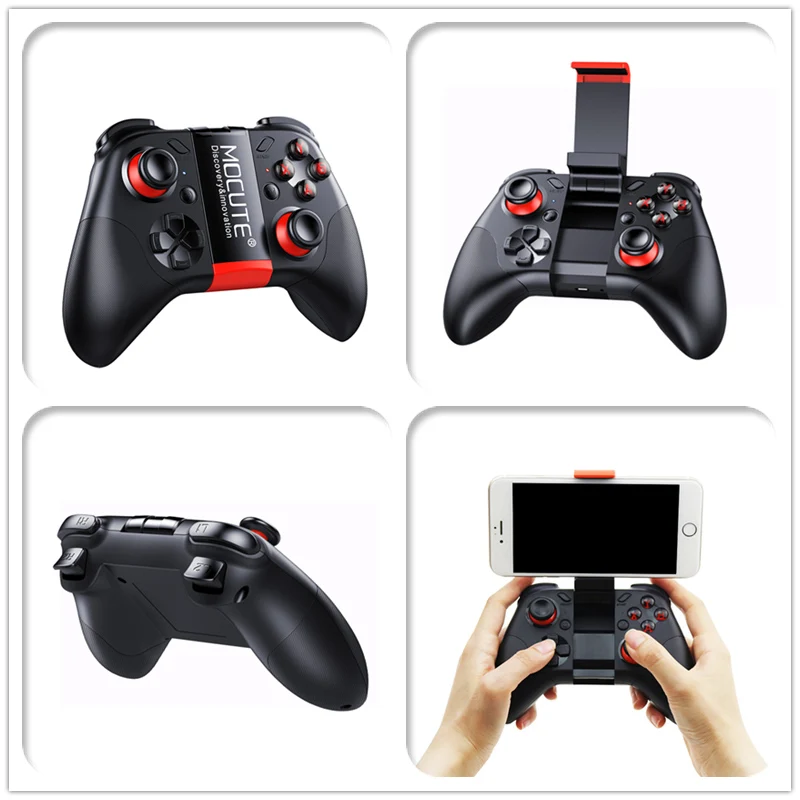 Mocute 054 056 Bluetooth игровой коврик Android VR ручка пульт дистанционного управления PUGB L1 R1 мобильный джойстик для сотового телефона ПК Smart tv Box