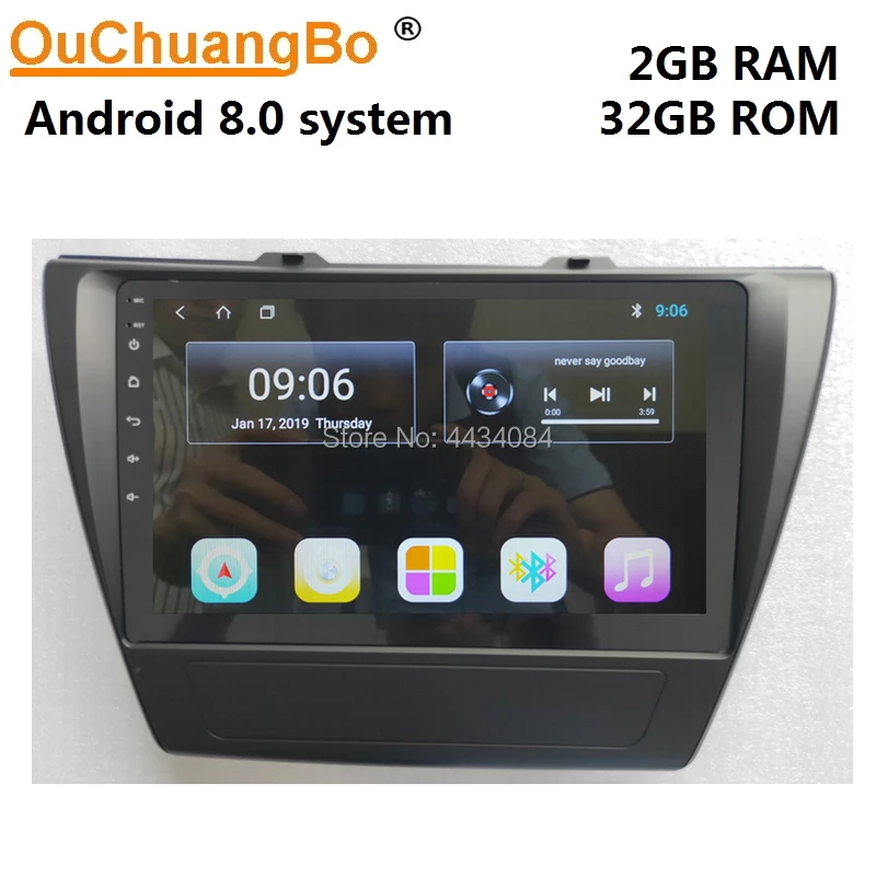 

Ouchuangbo 9 inch touch screen car stereo gps radio for Roewe I5 Z1 support 1080P 4 core USB wifi 2GB+32GB android 8.1 OS