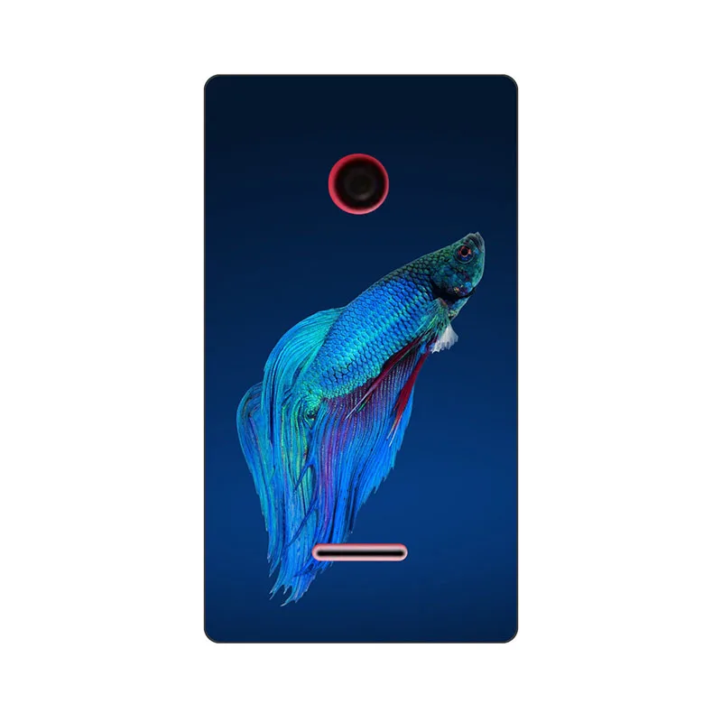 Милые модные цветок чехол для Nokia microsoft Lumia 532 чехол с принтом чехол для телефона Fundas Матовый Животных в виде ракушки