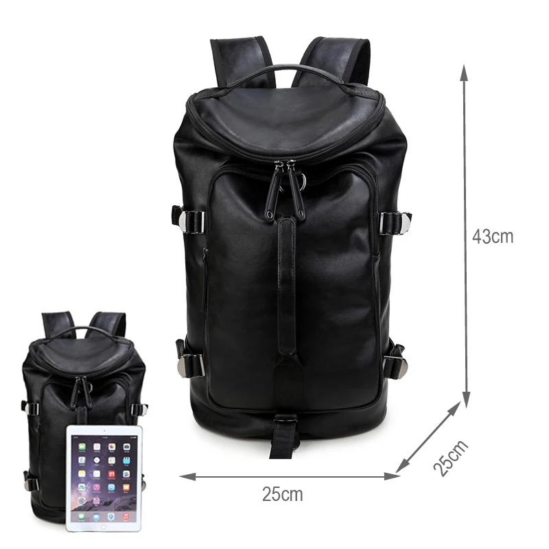 NEWBOLER Gym Bag Leather sac de Sport Backpack For Men Fitness Training Travel Camping Waterproof Shoulder Sports Duffel | Спорт и