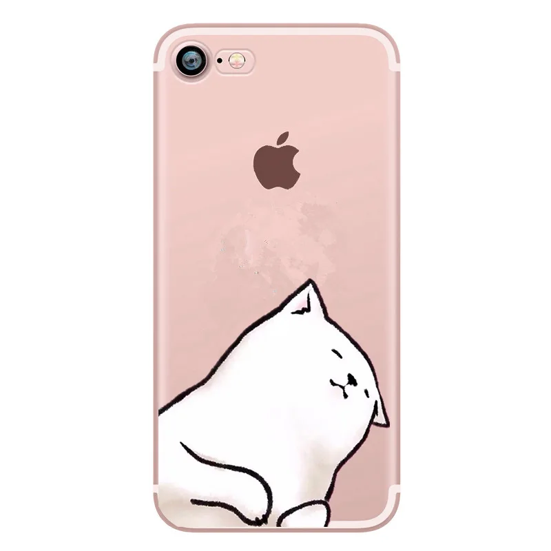 Мягкий ТПУ чехол для funda iphone 6 s Роскошный 7 8 plus 6S 5 5S SE чехлы телефонов силикон Fundas