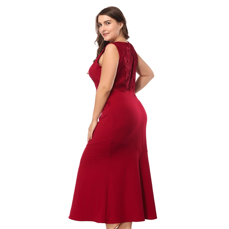 Женское платье макси без рукавов S. FLAVOR винтажное праздничное с v образным вырезом