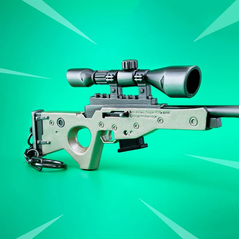 17 см AWM модель оружия игрушка высокое качество игры Металлический Игрушечный