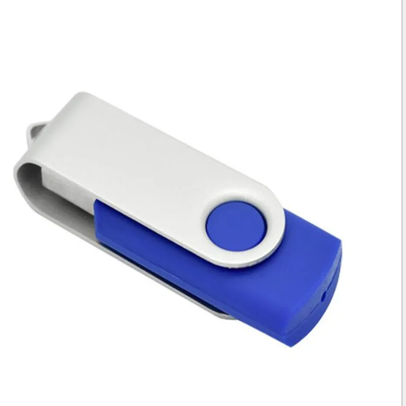 100 шт./лот Логотип USB простой поворотный usb-накопитель 2,0 флэш памяти флешки 1 Гб 2 4 8 16 32